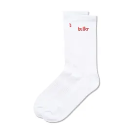 Butter Basic Socks: White