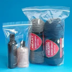 Gusseted Reclosable Poly Bags - 8" x 4" x 18" - 1000 /CTN