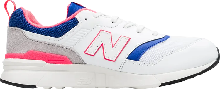 New Balance 997H Big Kid 'White Laser Blue' Sneakers, White