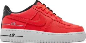 Nike Air Force 1 LV8 3 GS 'Laser Crimson', red