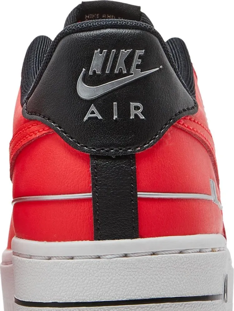 Nike Air Force 1 LV8 3 GS 'Laser Crimson', red