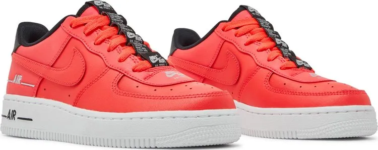 Nike Air Force 1 LV8 3 GS 'Laser Crimson', red