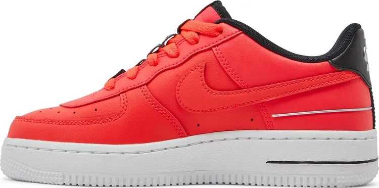 Nike Air Force 1 LV8 3 GS 'Laser Crimson', red