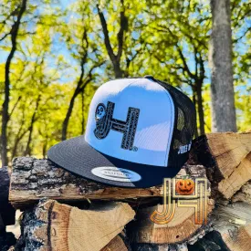 October Collection Jobes Hats Trucker cap - White/Black Halloween Ghost