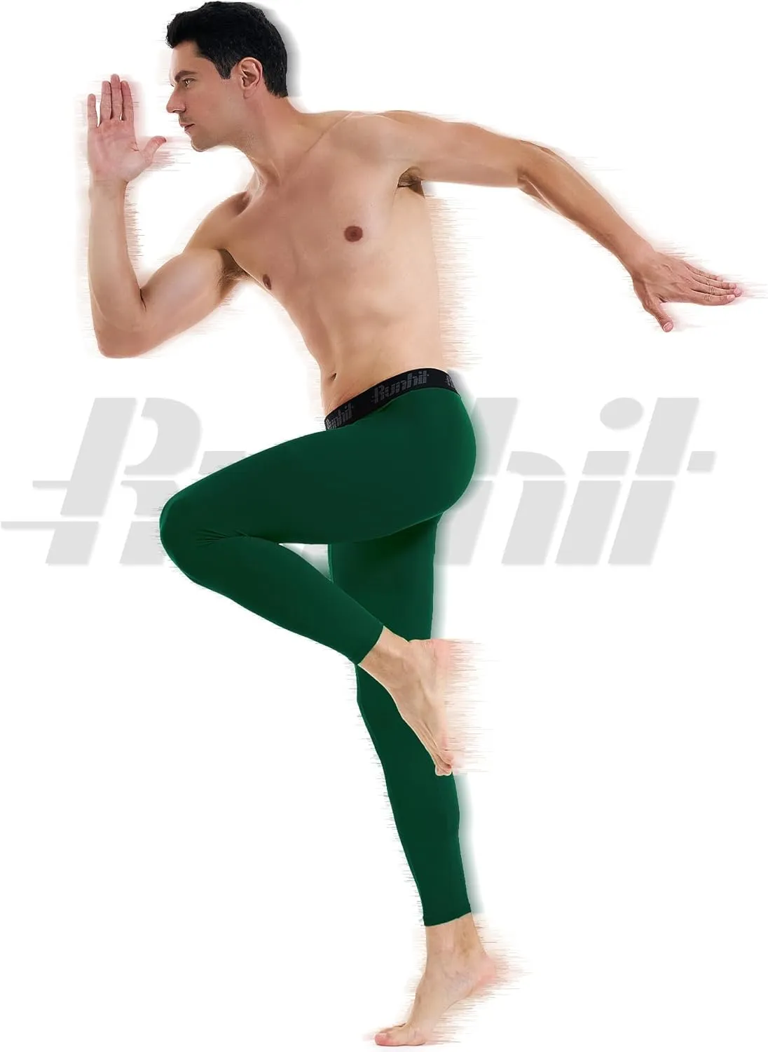 Runhit Men??s Compression Pants Running Tights Workout Leggings Athletic Base Layer Pants for Sports Yoga Basketball
