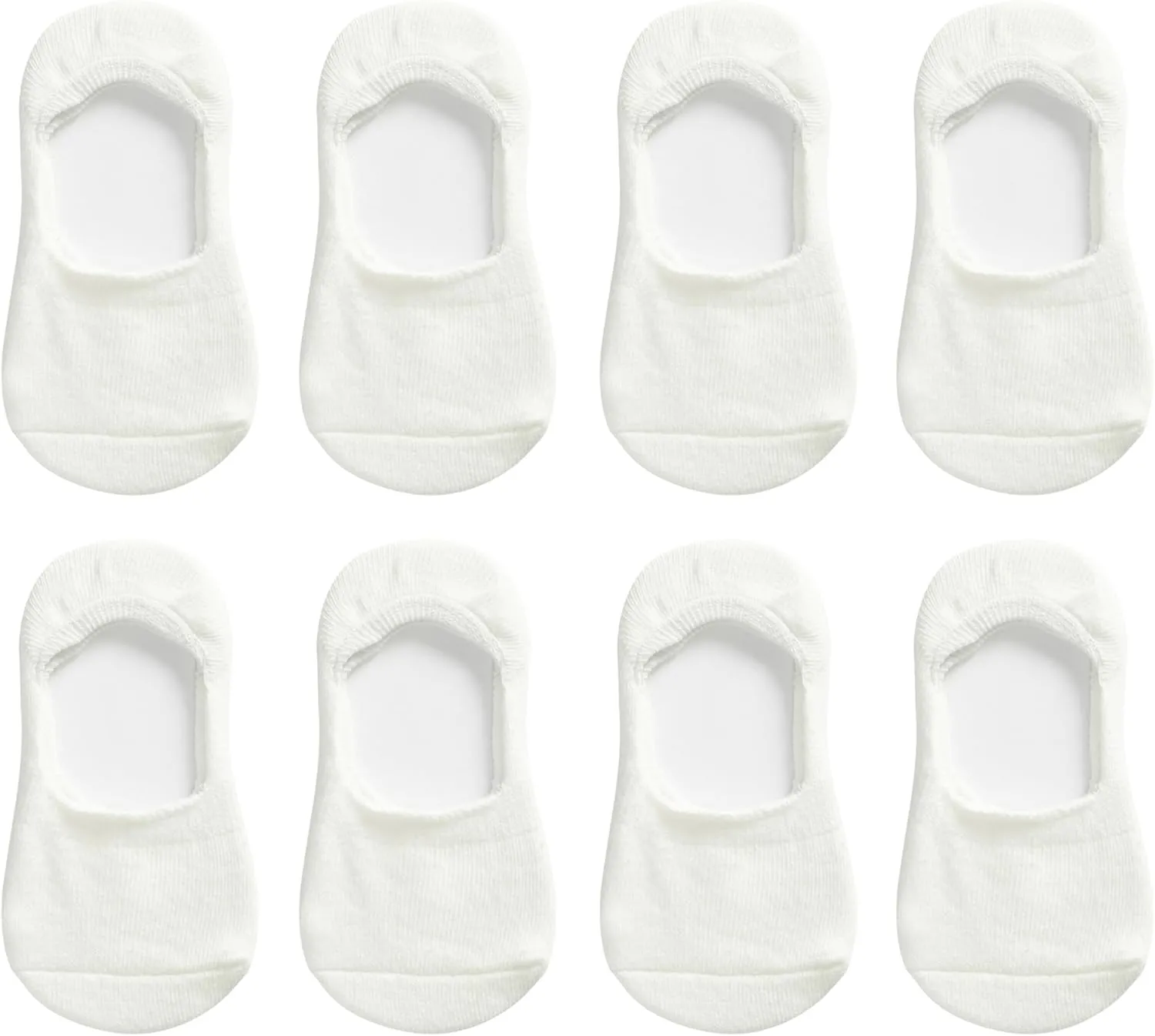 VWU Toddler Socks No Show Kids Baby Thin Cotton Socks Anti Slip Color Assorted 1-8T